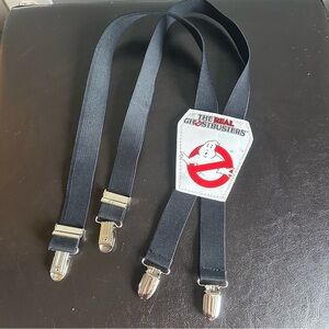 Ghostbusters Columbia Pictures 1988 Children’s Vintage Black Suspenders